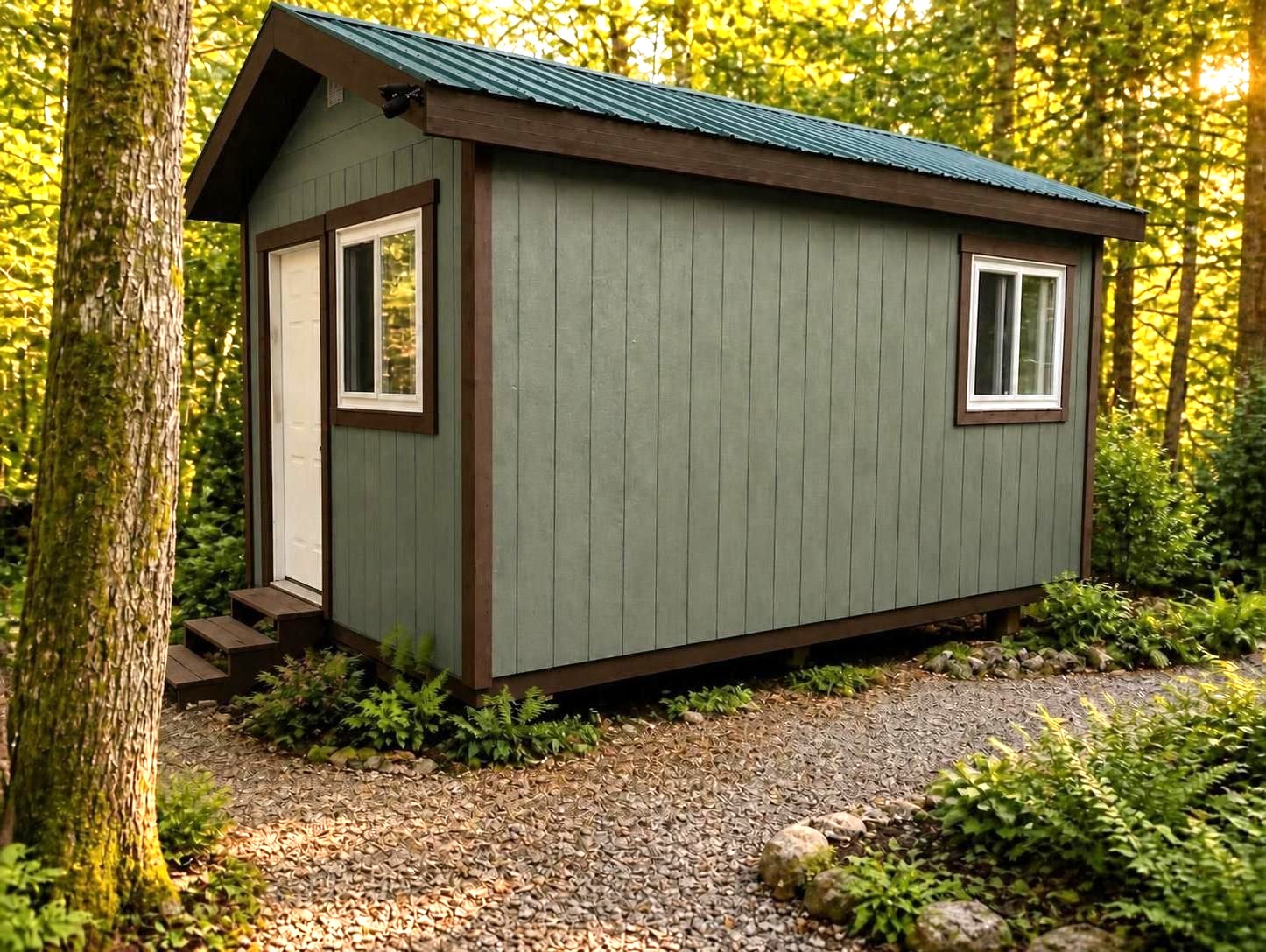Durable shed built by Georgian Bay Sheds